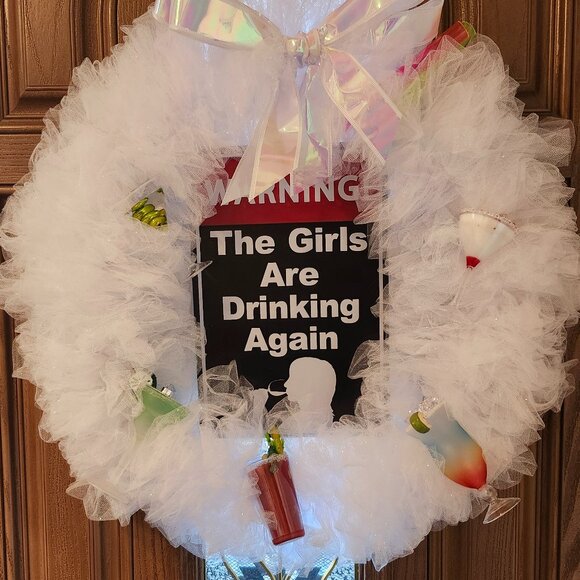 Hand Crafted Other - Holiday Wreath (Cocktail) 16"